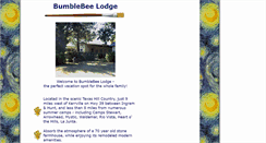 Desktop Screenshot of bumblebeelodge.com